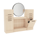 Westin Magnifico Wall-Mount Single Styling Station with Westin Round Mirror - Kaemark
