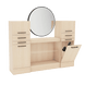 Westin Magnifico Wall-Mount Single Styling Station with Westin Round Mirror - Kaemark