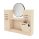 Westin Magnifico Wall-Mount Single Styling Station with Westin Round Mirror - Kaemark
