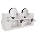 Westin Magnifico Back-to-Back Four Operator Styling Station with Westin Round Mirror - Kaemark