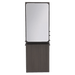 Westin Single Operator Styling Station with Westin Rectangle Mirror and Solid Surface Shelf - Kaemark