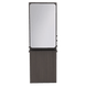Westin Single Operator Styling Station with Westin Rectangle Mirror and Solid Surface Shelf - Kaemark