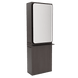 Westin Single Operator Styling Station with Westin Rectangle Mirror and Solid Surface Shelf - Kaemark