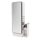 Westin Single Operator Styling Station with Westin Full-Length Mirror and Solid Surface Shelf - Kaemark