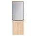 Westin Double Operator Styling Station with Westin Rectangle Mirror and Solid Surface Shelf - Kaemark