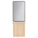 Westin Double Operator Styling Station with Westin Rectangle Mirror and Solid Surface Shelf - Kaemark
