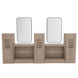 Westin Magnifico Wall-Mount Double Operator Styling Station with Westin Rectangle Mirror - Kaemark