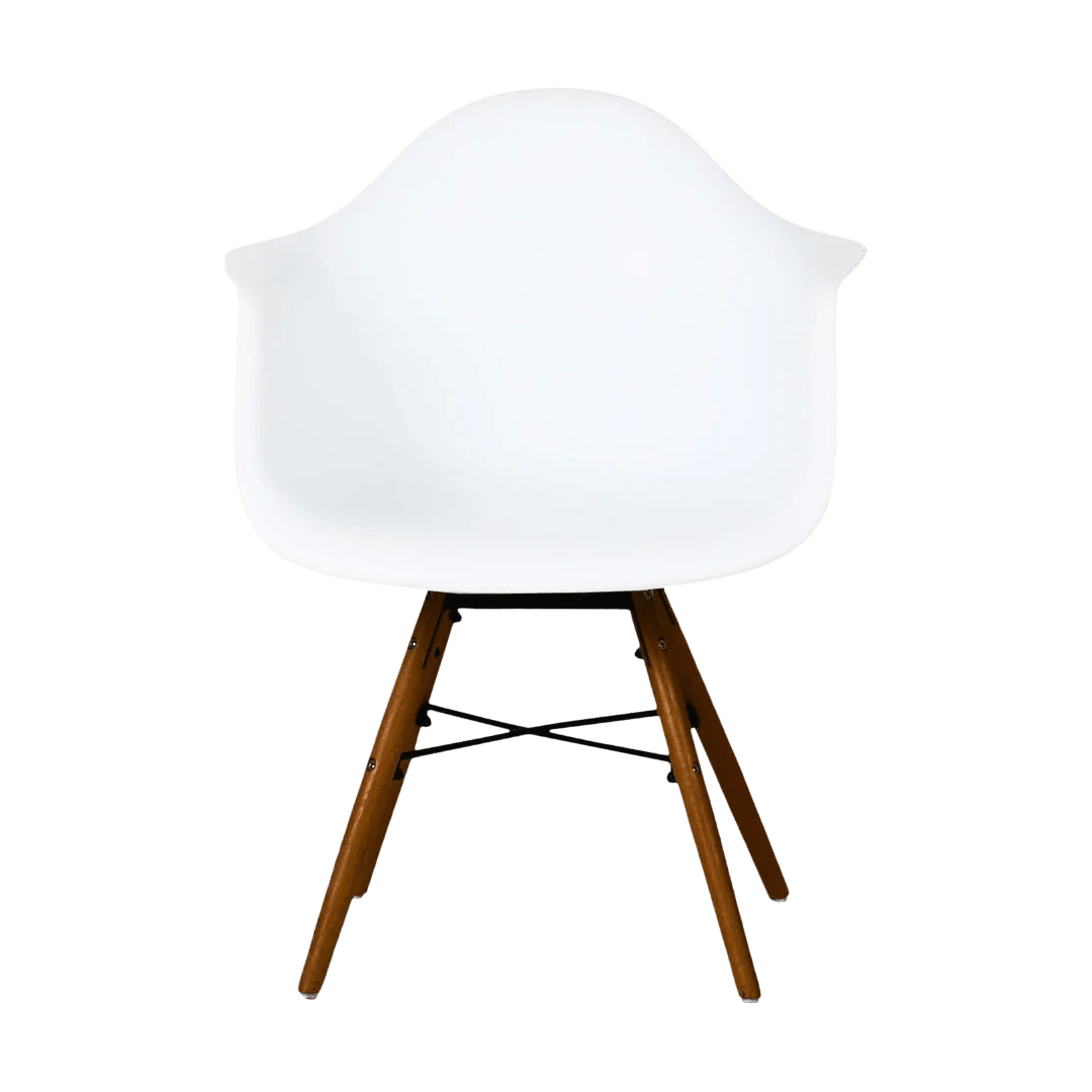 White Reception Chair - Kaemark