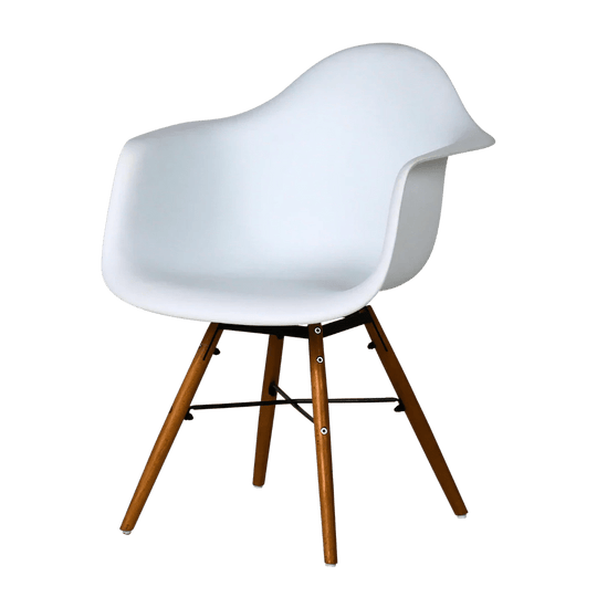 White Reception Chair - Kaemark