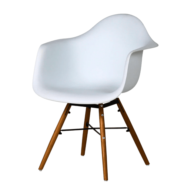 White Reception Chair - Kaemark