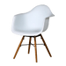 White Reception Chair - Kaemark
