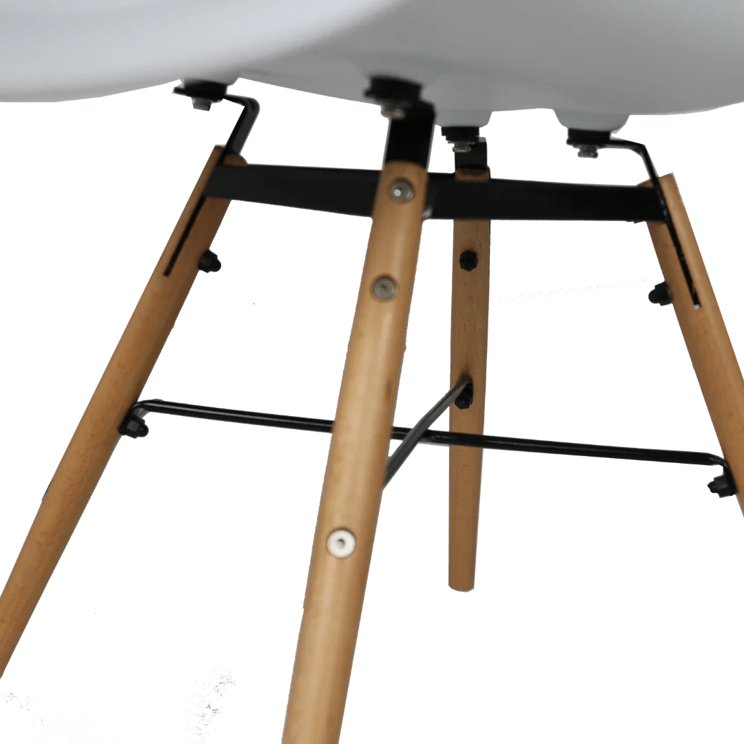 White Reception Chair - Kaemark