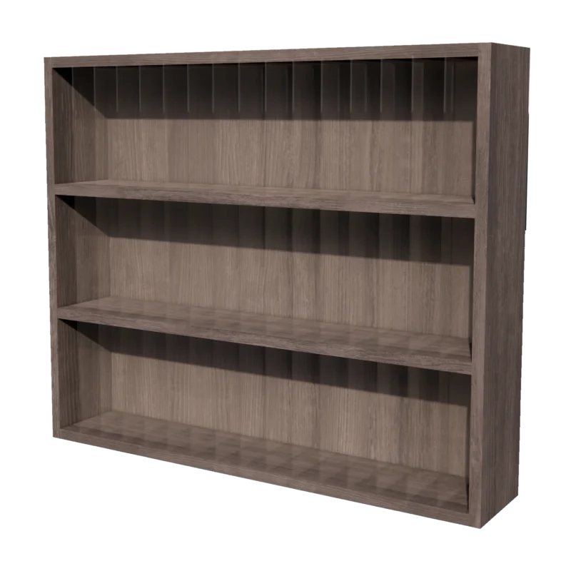 Kaemark A 36" Denise American-Made Upper Color Storage with three shelves.