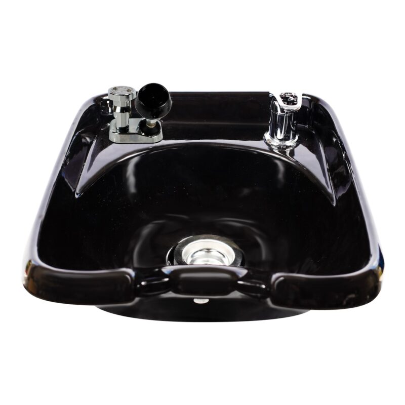Kaemark 902 Wall Hanging Shampoo Bowl with a faucet on it.