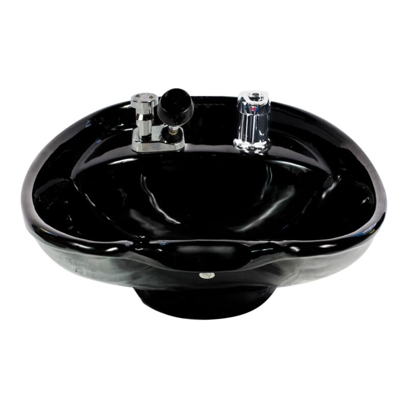 Kaemark A 903 Tilting Shampoo Bowl with a chrome faucet.
