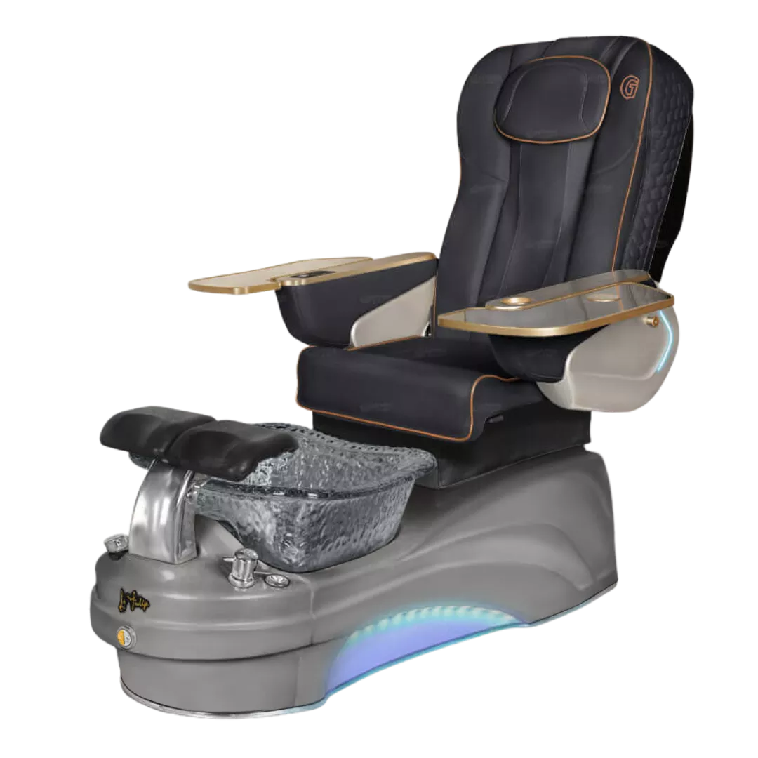 La Tulip 3 - Blackwith Black BowlGrey Base