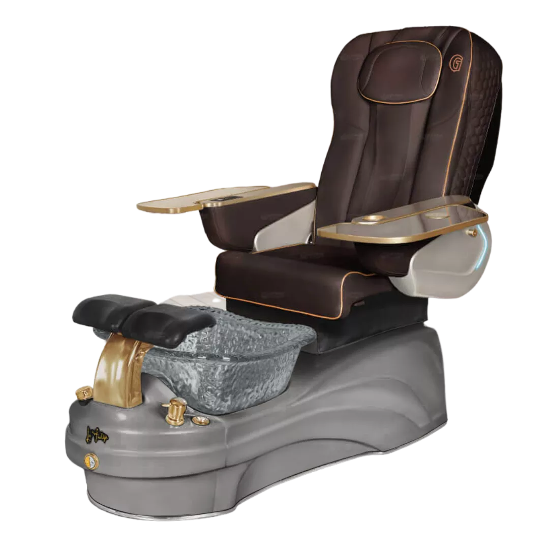 La Tulip 3 - Chocolatewith Black BowlGrey Base