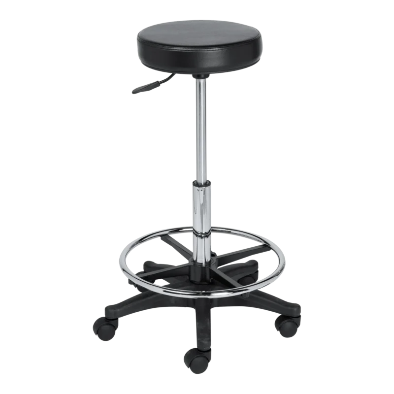 Kaemark A Jasmine Styling Stool on a black background.