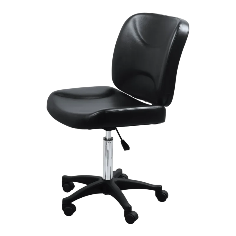 Kaemark A Dawn Receptionist and Nail Tech Chair on a black background.