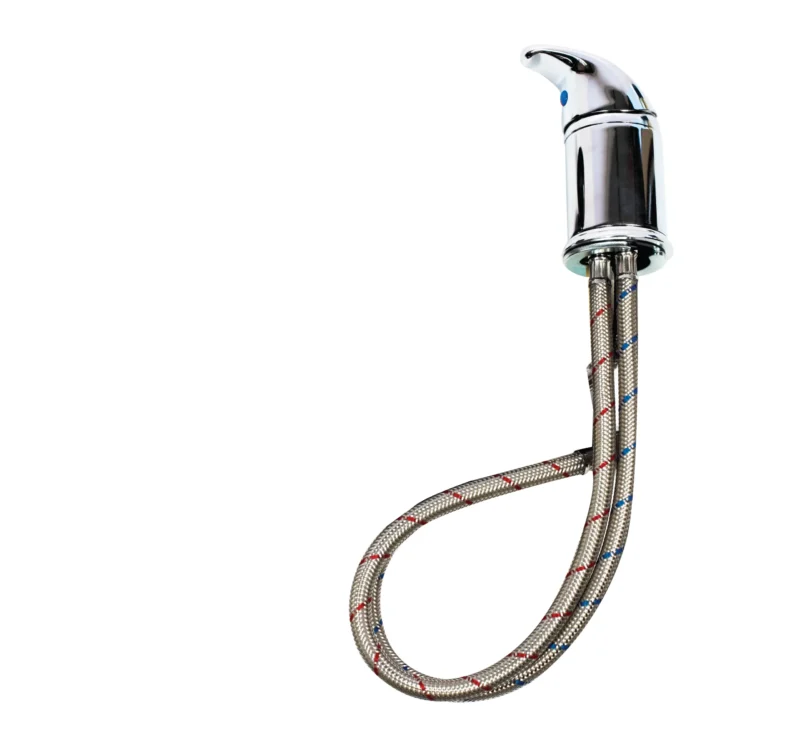 Kaemark A 934 Shampoo Bowl Faucet with a hose attached to it.