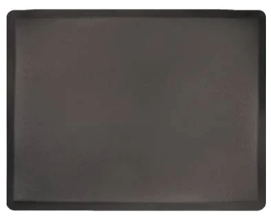 Kaemark A Kurative Rectangle 4' X 5' - Black mat on a white background.