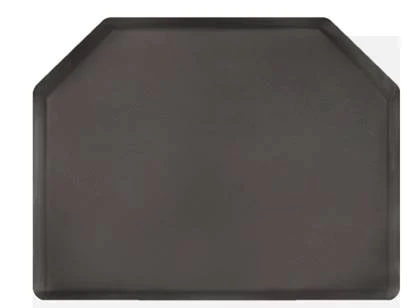 Kaemark A Kurative 4' X 5' - Black tray on a white background.
