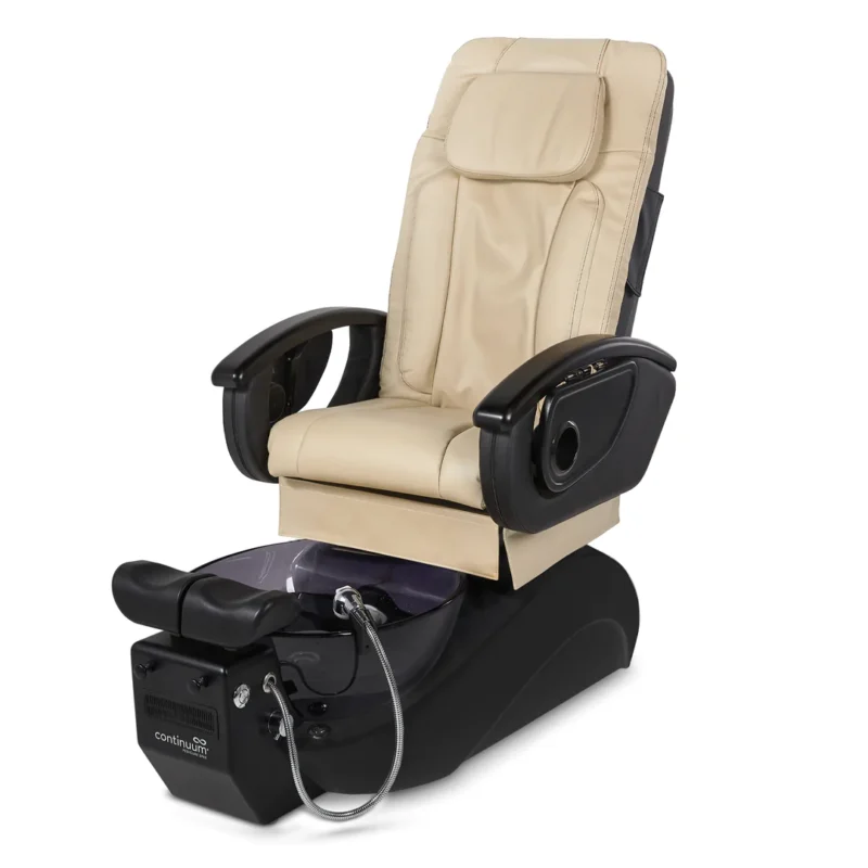 Kaemark A Le Rêve Pedicure Spa by Continuum Pedicure Spas with a foot massager.