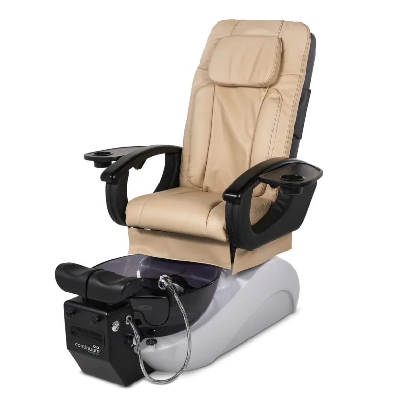 Kaemark A Le Rêve Pedicure Spa by Continuum Pedicure Spas with a foot massager.