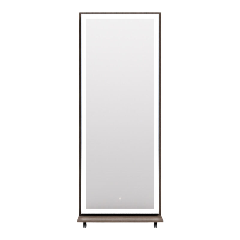 Elise Mobile LED Mirror Panel for Salons, Cosmetology Schools and Hair Demonstrations.