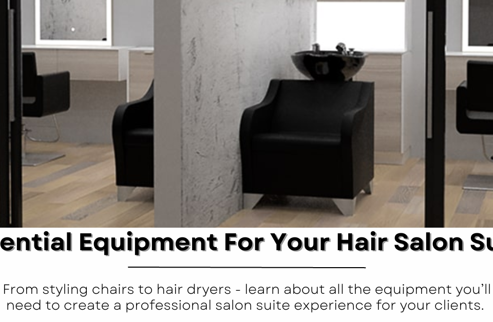 Essential Equipment For Your Hair Salon Suite, its an image of a hair salon suite