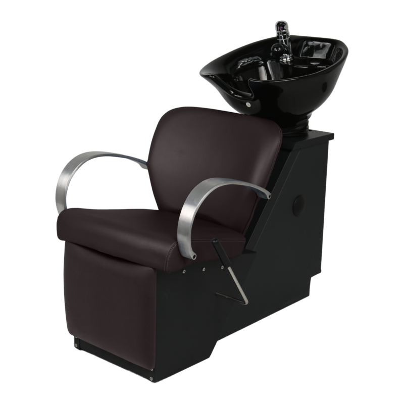 Kaemark Amilie American-made Shampoo Shuttle with legrest