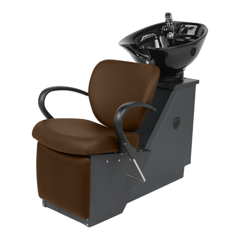 Kaemark Tiffany American-made Shampoo Shuttle with legrest