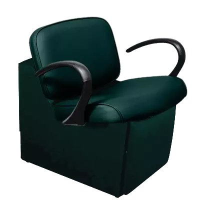 Kaemark American-made Shampoo Chair with legrest Amber