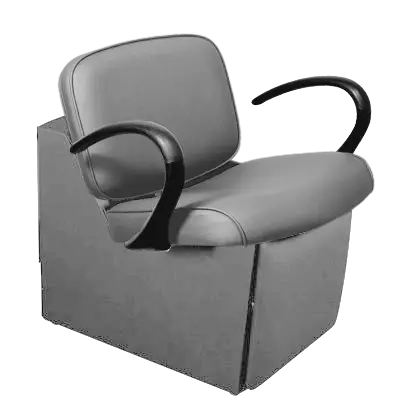 Kaemark American-made Shampoo Chair with legrest Amber