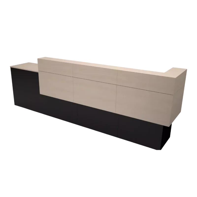 Garbo American-Made Reception Desk – D GB-40-D