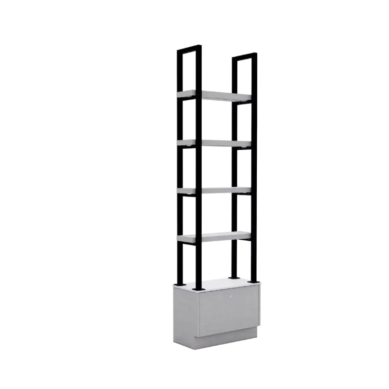 WT-I-24 Westin Kaemark Westin American-made 24" Wide Island LED Retail Shelving