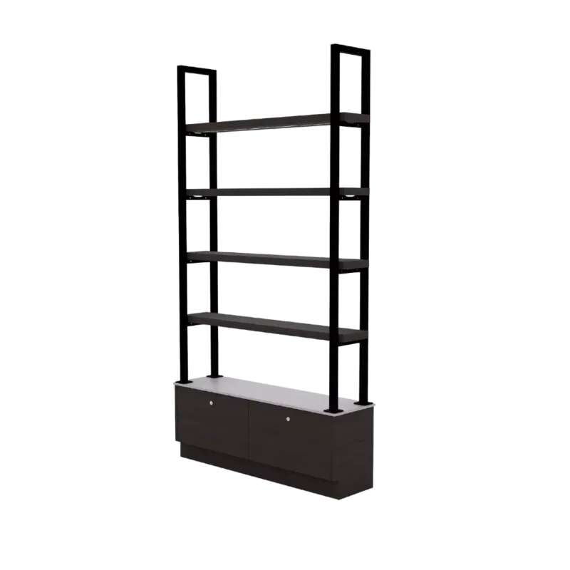 WT-I-48 Westin Kaemark Westin American-made 48_ Wide Island LED Retail Shelving