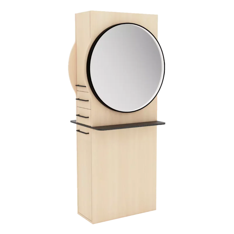 Westin B2B Styling Station – Round Mirror