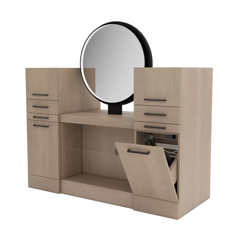 Westin Magnifico B2B Single Styling Station Round Mirror WTMG-08-2-RND