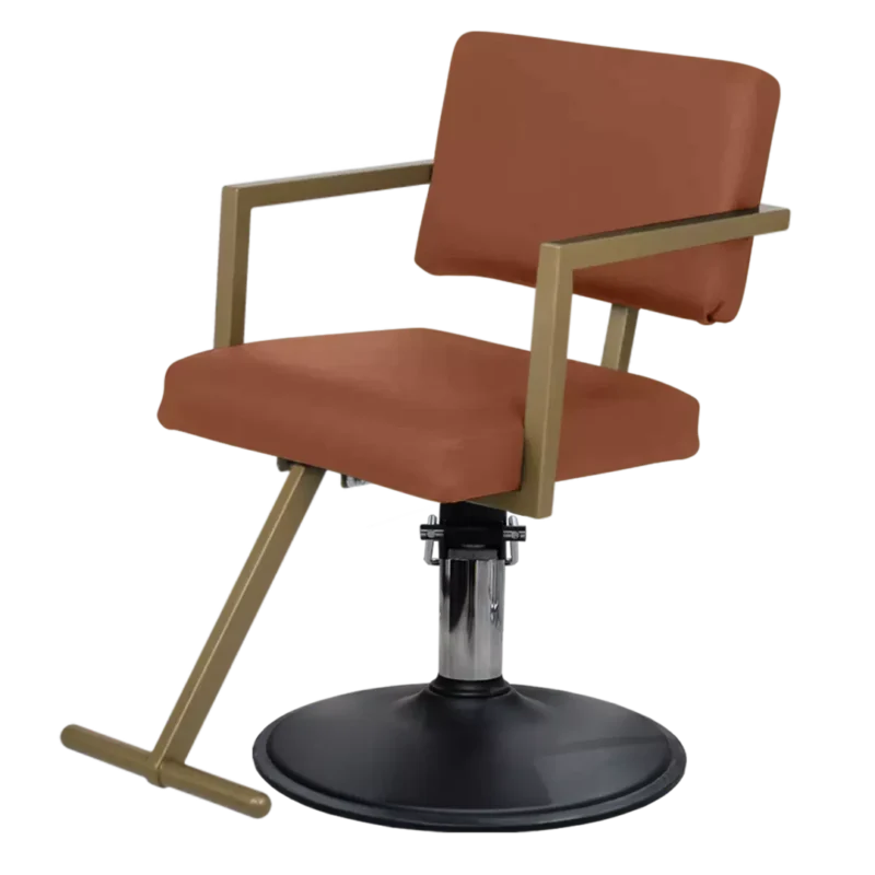 Cognac Kaemark American-Made Pablo Styling Chair