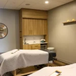 Spa Treatment Bed and Treatment Room