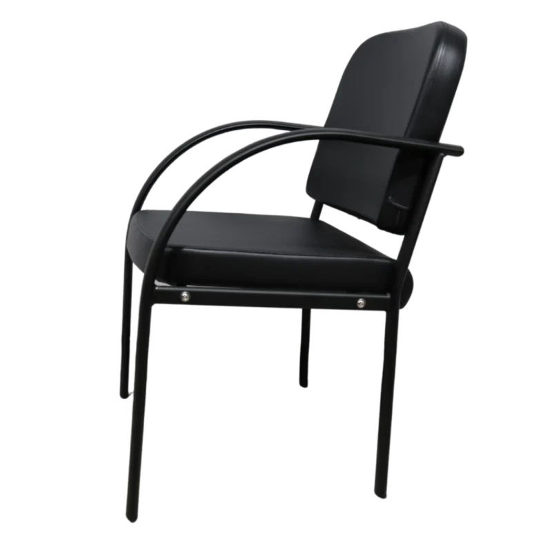Black Reception Chair