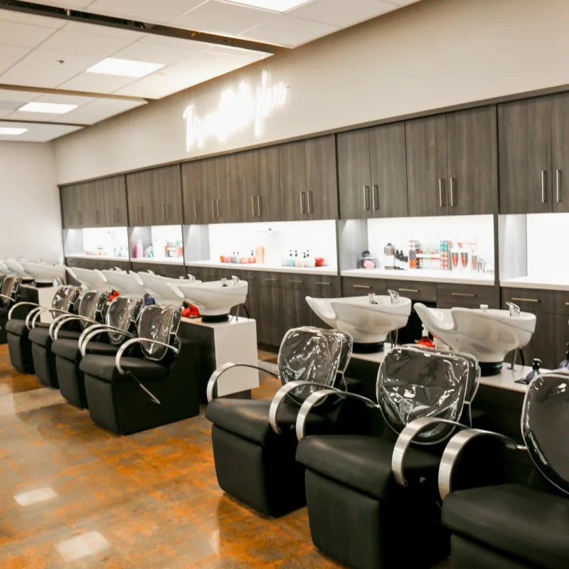 Cosmetology School Shampoo Chairs