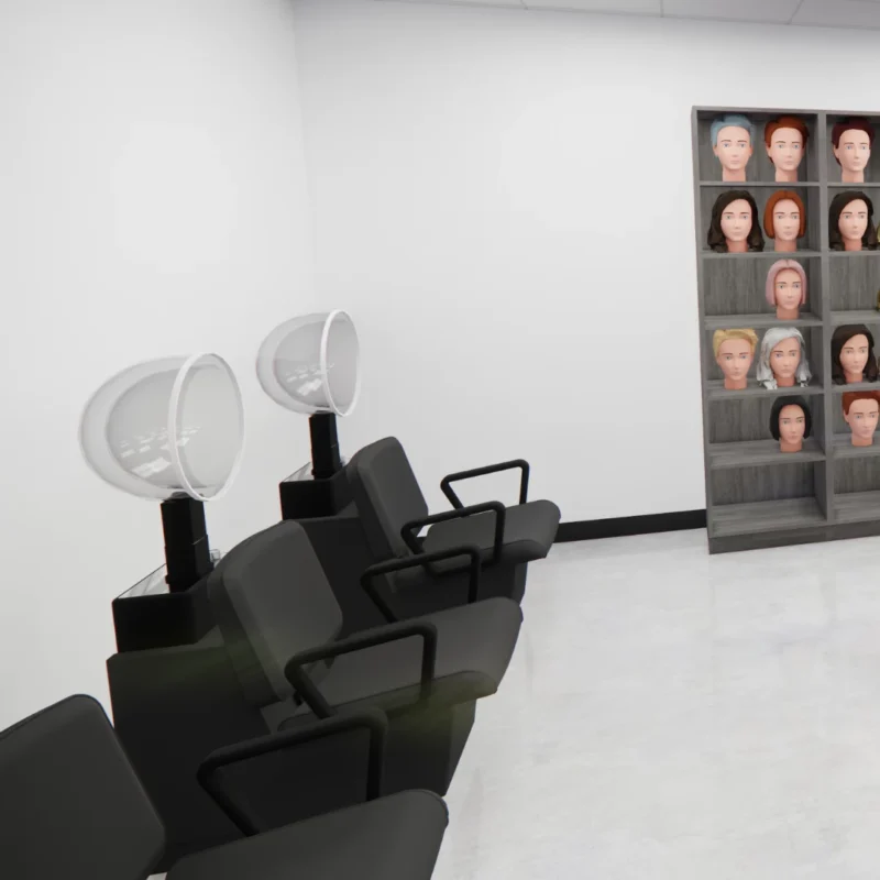Cosmetology School Dryer Chairs