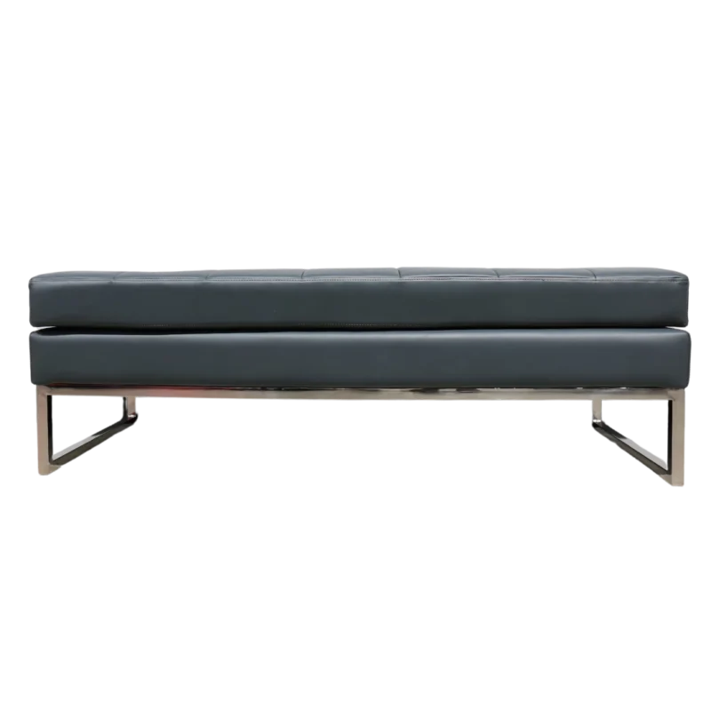 Grey Reception Bench