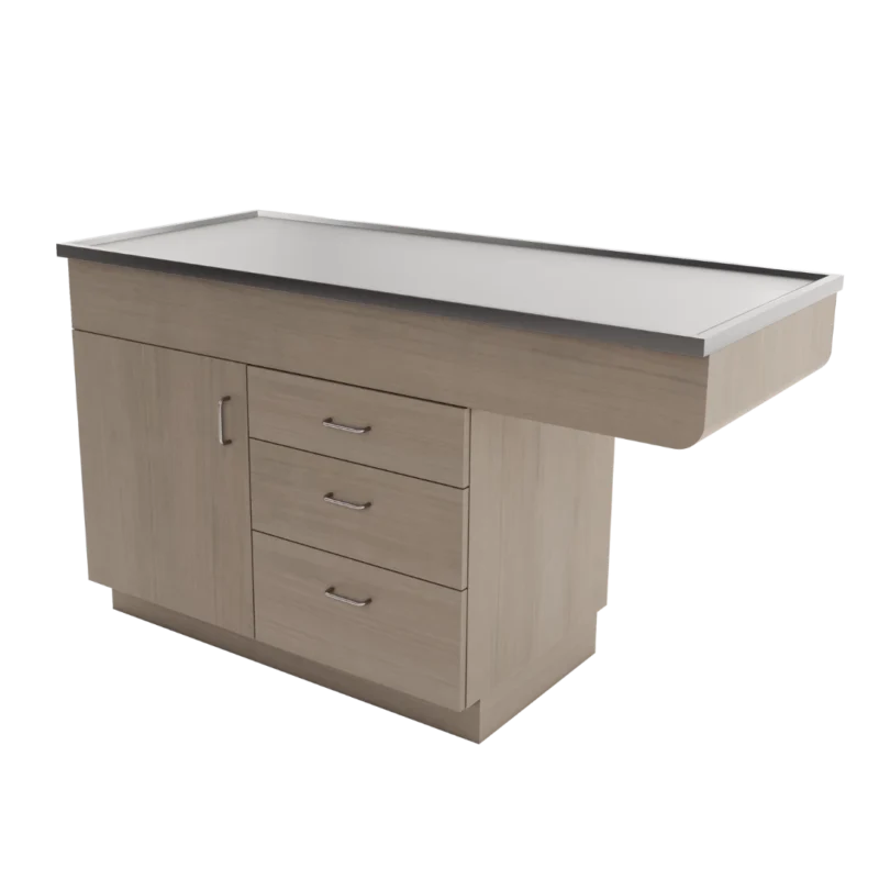PLamDryTable1Door3Drawer-FrenchPear