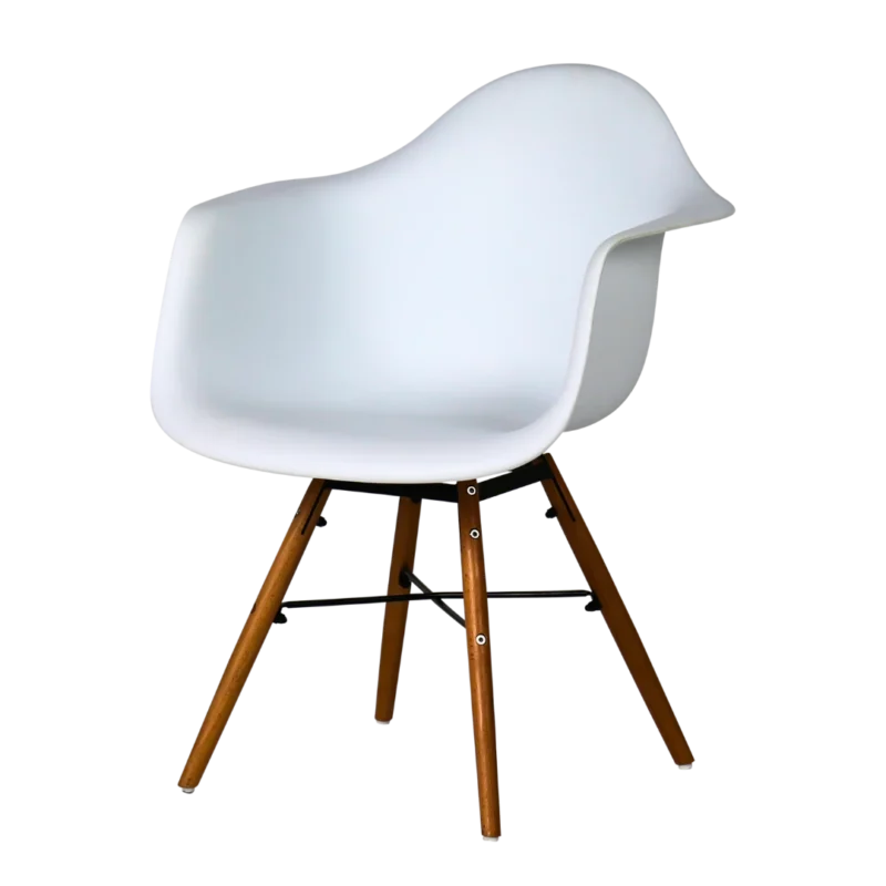 White Reception Chair
