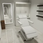Kaemark Medspa Treatment Room Render
