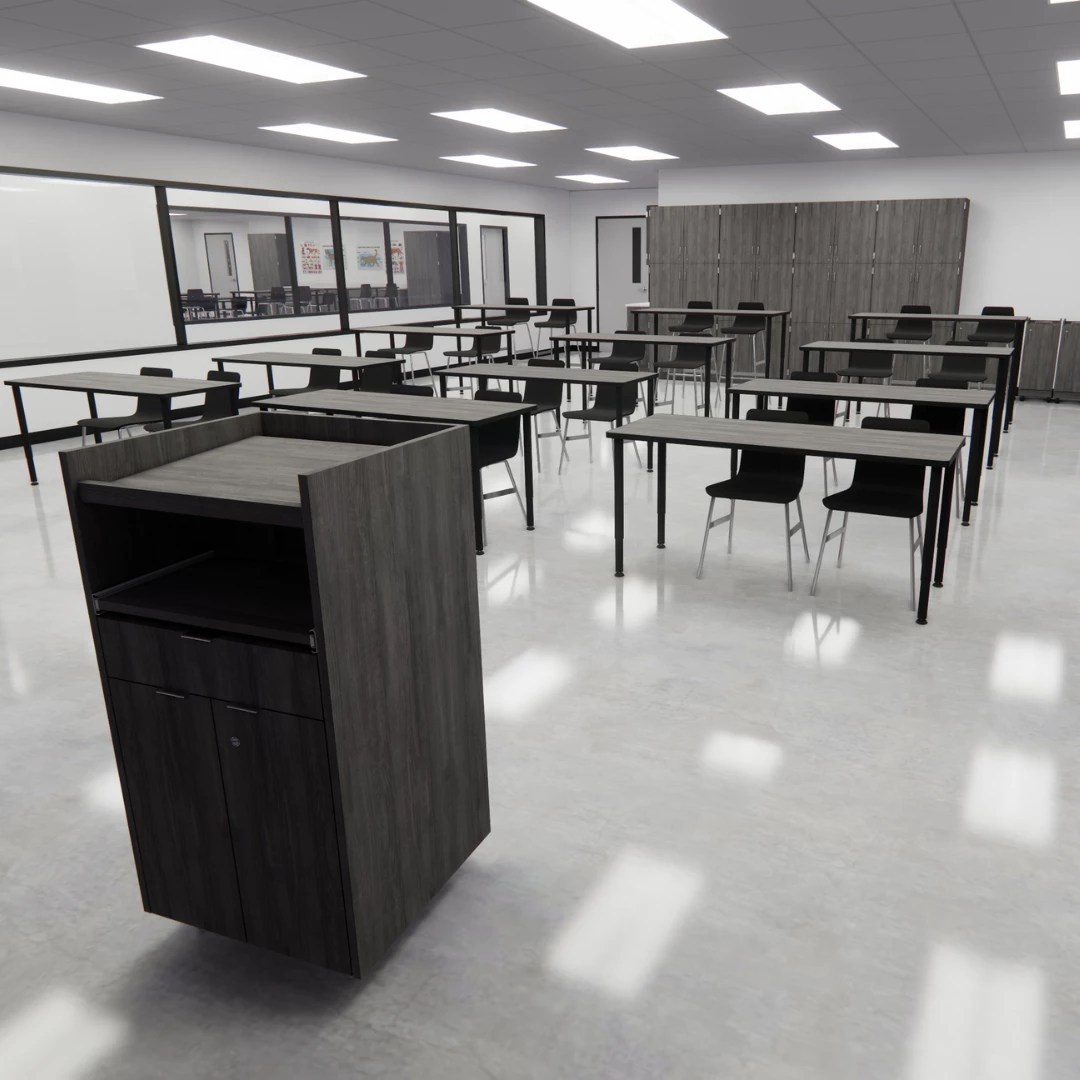 Kaemark Career and Technical Education School Facility Render