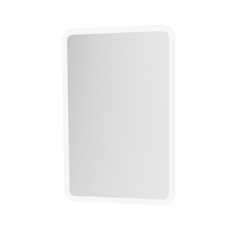 Illuminate LED Mirror with White Frame